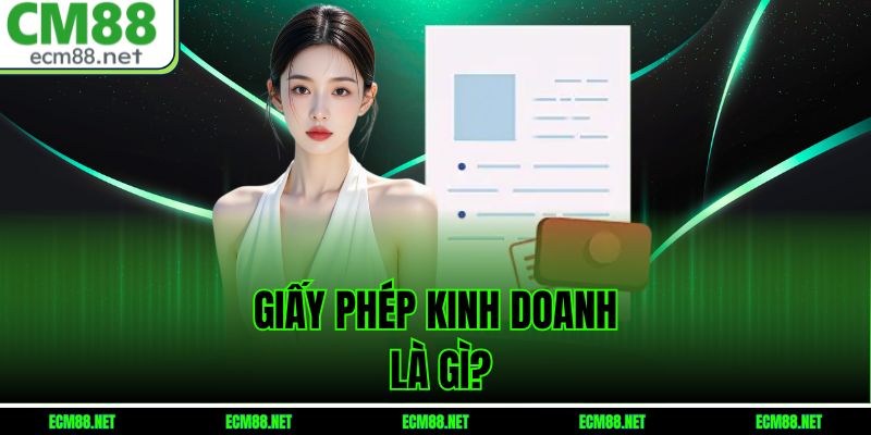 Giấy phép kinh doanh là gì?